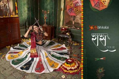 KHUSHBOO RAAS VOL-12 2411 TO 2416 TRADITIONAL LEHENGA CHOLI WHOLESALER IN INDIA